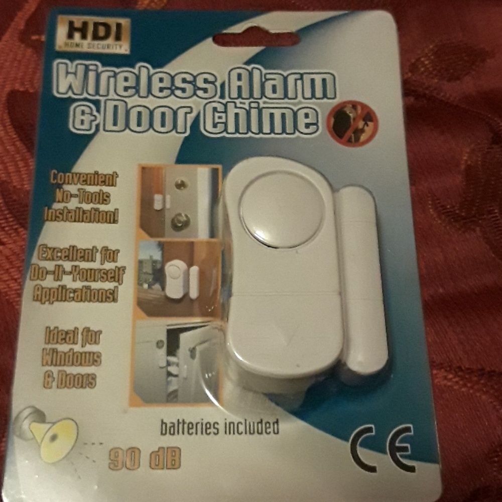 Wireless Alarm And Door Chime